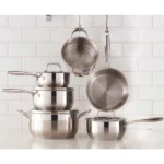 Serray Classic 11-Piece 3-Ply Stainless Steel Cookware Set - Image 3