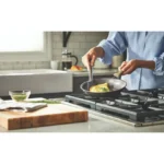 Serray Classic 12-Piece Champagne Bronze Nonstick Aluminum Cookware Set - Image 4