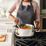 Serray Professional 12-Piece 5-Ply Copper Core Stainless Steel Cookware Set - Image 3