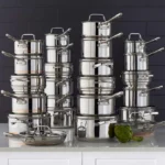 Serray Professional 12-Piece 5-Ply Copper Core Stainless Steel Cookware Set - Image 6